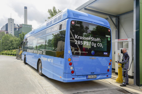 Wuppertal: Wasserstoff aus Müll herstellen und damit den Bus betanken