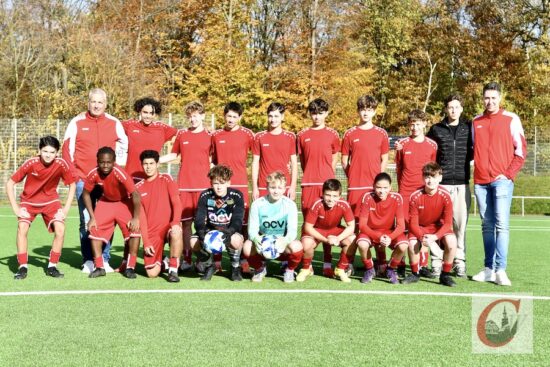 Wuppertaler Fußball-Stadtmeister 2025: die U15-Kicker der Friedrich-Bayer-Realschule | Foto: Odette Karbach